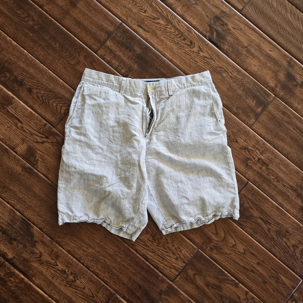 Banana Republic Gray Patterned Shorts